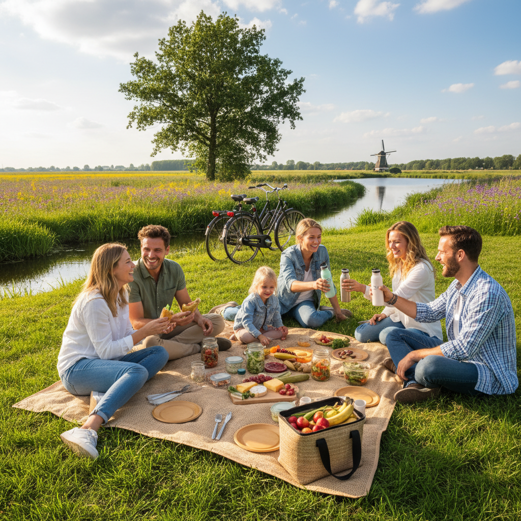 Milieuvriendelijk picknicken organiseren