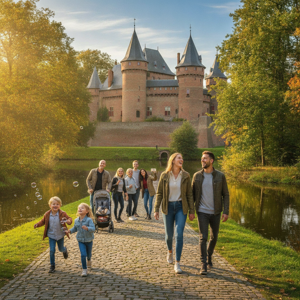 Dagje uit naar een kasteel in Nederland