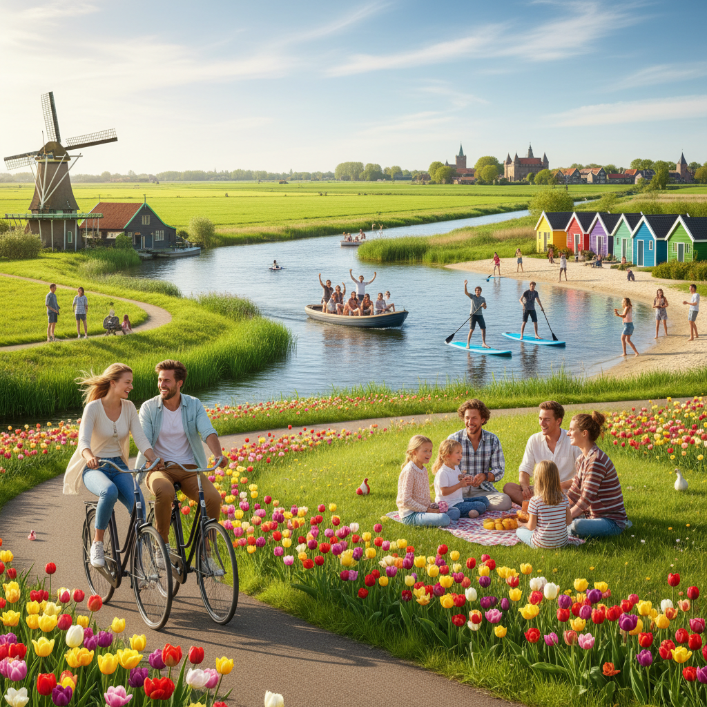 Populaire zomeractiviteiten in Nederland