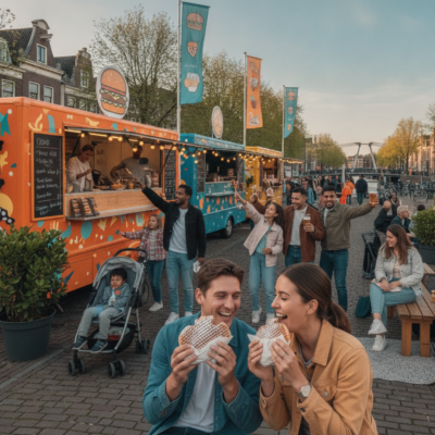 Hoe een streetfood onderneming te starten in Nederland