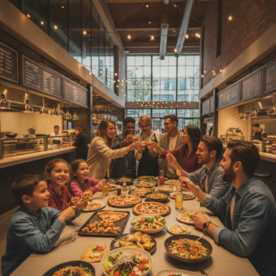 Waarom foodhallen ideaal zijn voor een dagje