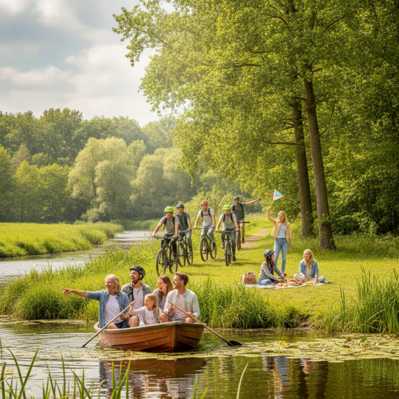 De leukste activiteiten voor teamuitjes in De natuur