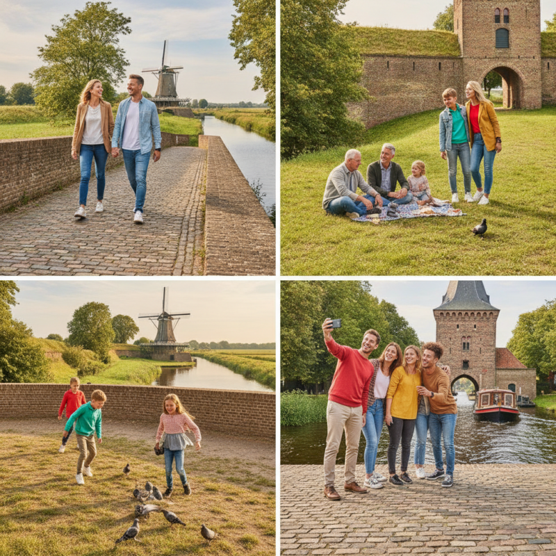 Dagje uit naar een vestingstad in Nederland
