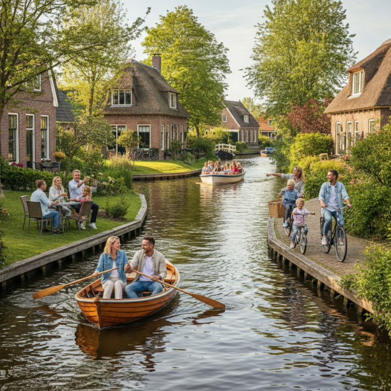 De aantrekkingskracht van waterdorpen