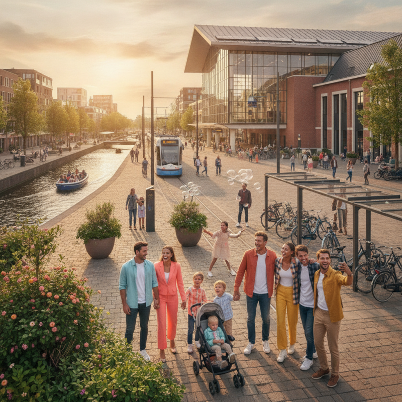 Duurzaamheid en stationsbuurten