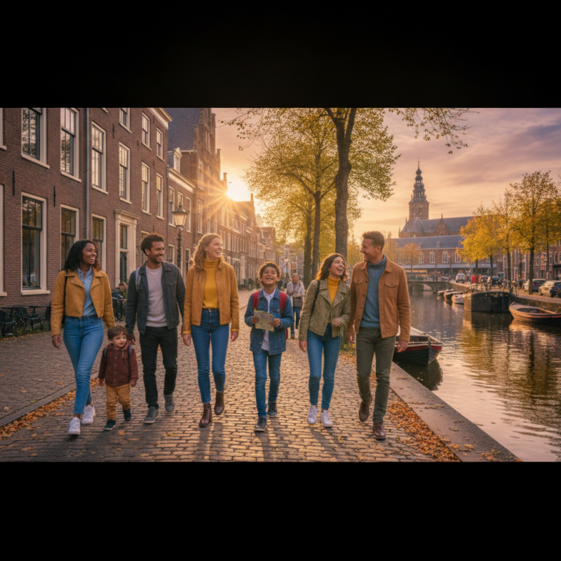 Een wandelroute vanaf