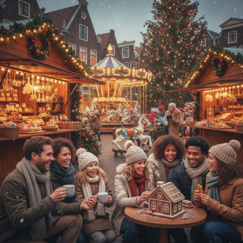 Waarom een kerstmarkt bezoeken in Nederland?