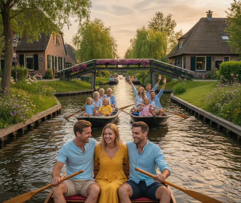 Waarom is giethoorn zo populair: unieke charme en ligging
