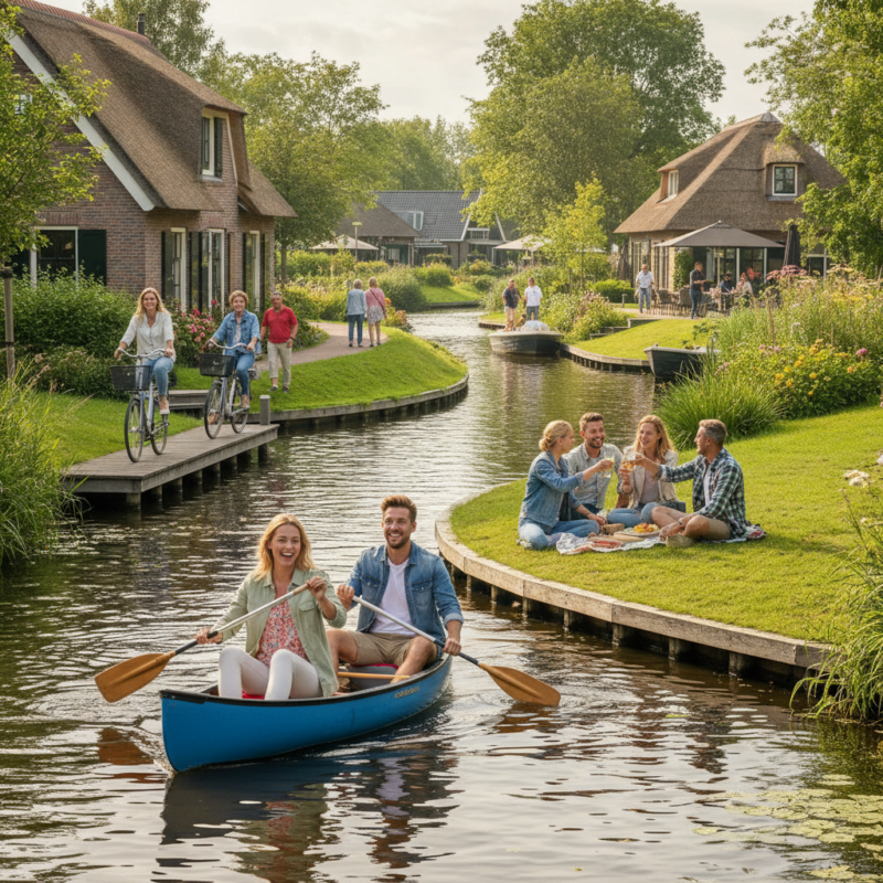 Activiteiten rond waterdorpen