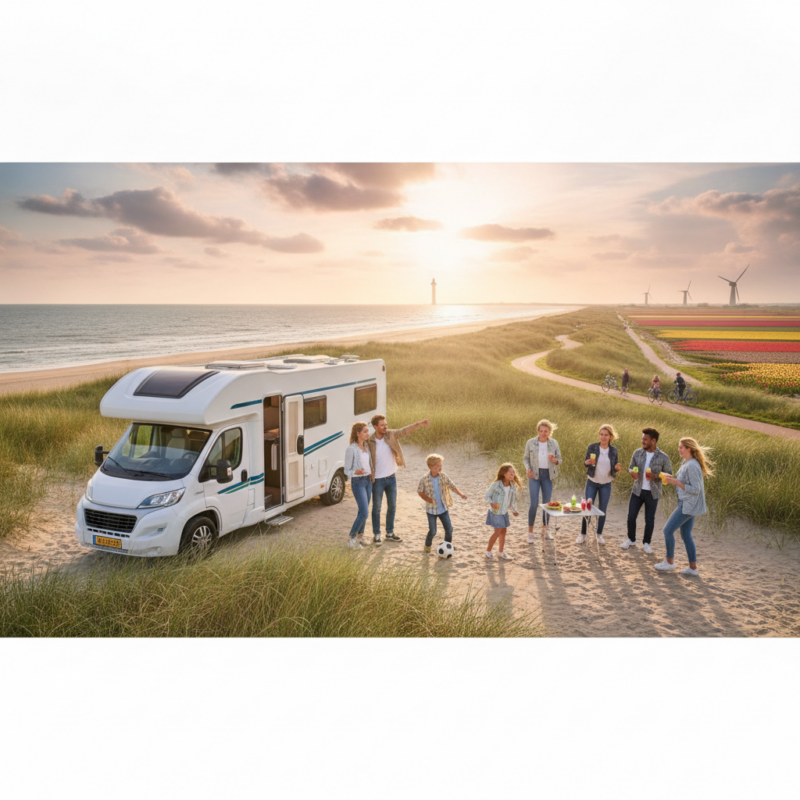 De mooiste plekken om te bezoeken met de camper in Nederland