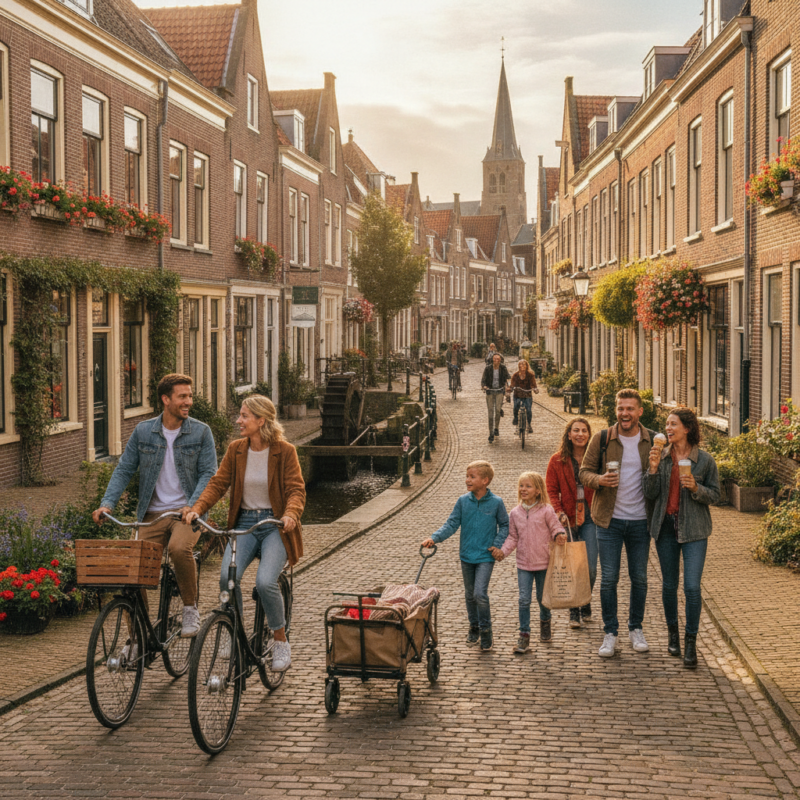 Duurzaam reizen in 's stadjes