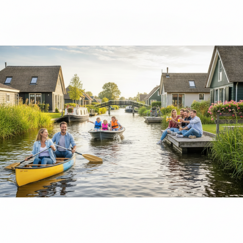 Overnachten bij waterdorp tips
